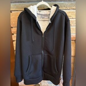 Q-Active Sherpa Lined Zip Up Hoodie/Jacket
